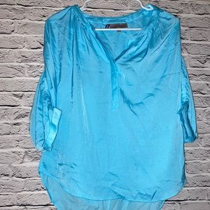 Jennifer Lopez Blue Blouse